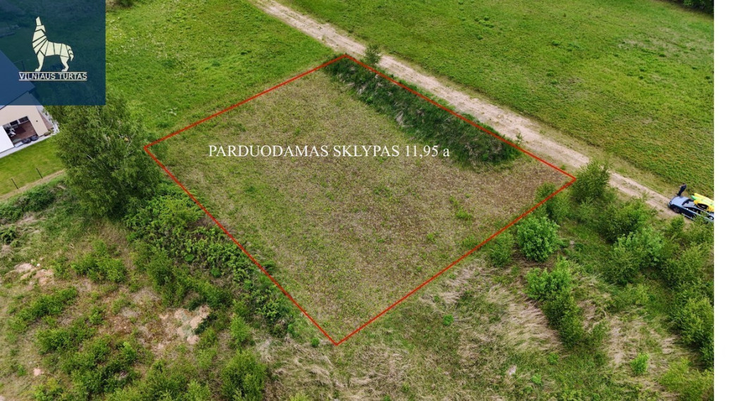 Parduodamas sklypas Vilniaus r. sav., Pakalniškių k., Saturno g., 11.95 a ploto 1