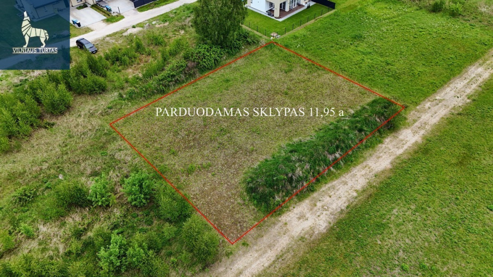 Parduodamas sklypas Vilniaus r. sav., Pakalniškių k., Saturno g., 11.95 a ploto 2