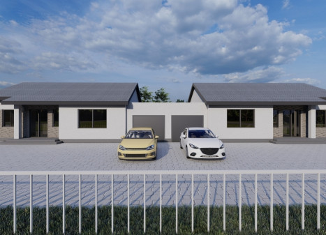 Parduodamas namas Kauno r. sav., Poderiškių k., Saulėgrąžų g., 103.61 m2 ploto, 1 aukštai