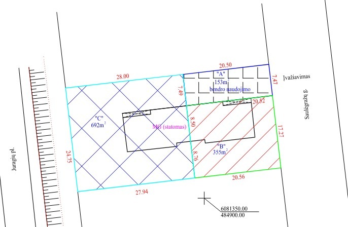 Parduodamas namas Kauno r. sav., Poderiškių k., Saulėgrąžų g., 103.61 m2 ploto, 1 aukštai 6