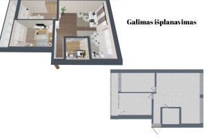 Parduodamas butas Panevėžio g., Trekas, Klaipėdos m., Klaipėdos m. sav., 57.72 m2 ploto, 3 kambariai 8