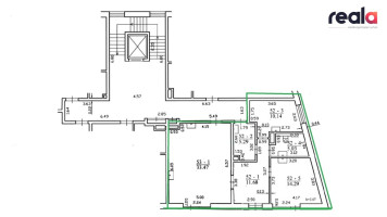 Parduodamos komercinės patalpos Giedraičių g., Šnipiškėse, Vilniuje, 80 m² ploto 14