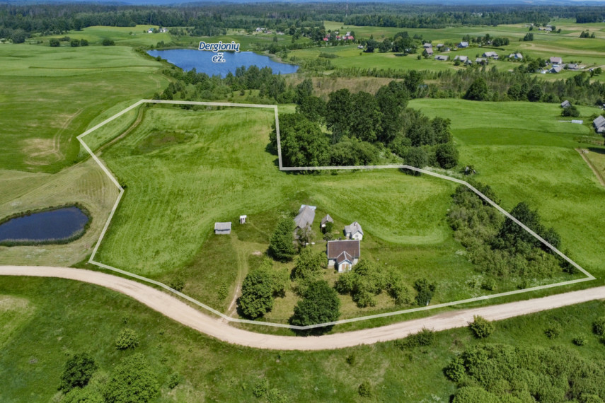 Parduodama 3,16 ha sodyba Trakų r., Ismonių k. 2
