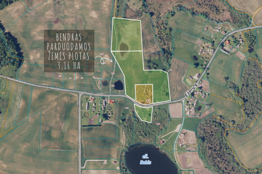 Parduodama 3,16 ha sodyba Trakų r., Ismonių k. 3