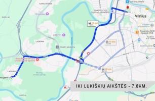 Nuomojamas butas Lietaus g., Lazdynėliai, Vilniaus m., Vilniaus m. sav., 34 m2 ploto, 2 kambariai 20