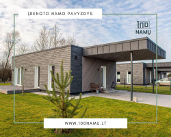 Parduodamas namas Pievų g., Neveronių k., Kauno r. sav., 79.35 m² ploto 4 kambariai 1