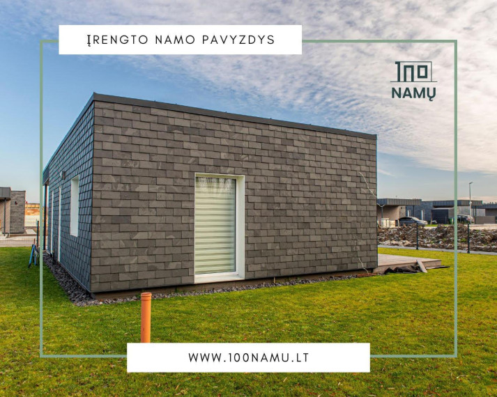 Parduodamas namas Pievų g., Neveronių k., Kauno r. sav., 79.35 m² ploto 4 kambariai 3