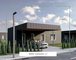 Parduodamas namas Pievų g., Neveronių k., Kauno r. sav., 79.35 m² ploto 4 kambariai 9