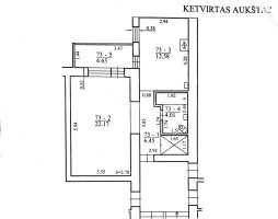 Parduodamas butas Laisvės pr., Justiniškės, Vilniaus m., Vilniaus m. sav., 50 m2 ploto, 2 kambariai 16