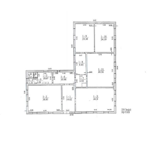 Parduodamas namas Salako mstl., Zarasų r. sav., 219.00 m² ploto 7 kambariai 11