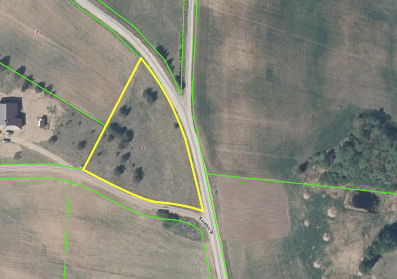 Parduodamas namų valdos paskirties sklypas Smėlio g., Padvarionių k., Trakų r. sav., 35 a ploto 1