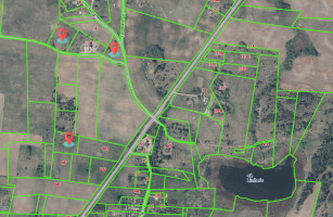 Parduodamas namų valdos paskirties sklypas Smėlio g., Padvarionių k., Trakų r. sav., 35 a ploto 2
