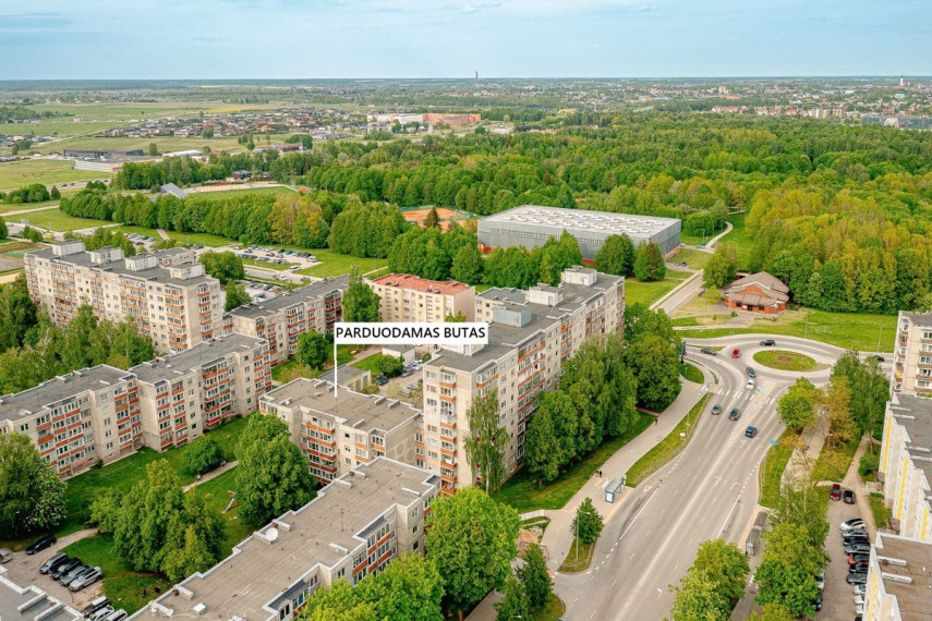 Parduodamas butas Gardino g.25, Dainiai, Šiaulių m., Šiaulių m. sav., 50.92 m2 ploto, 2 kambariai 1