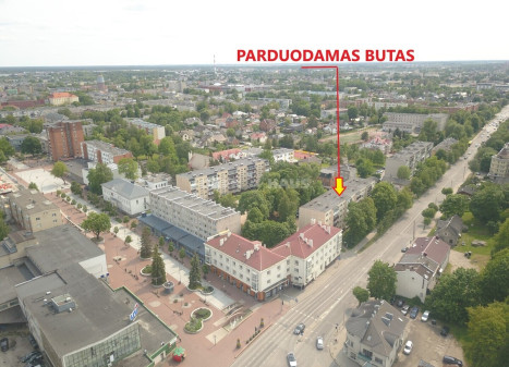 Parduodamas butas Žemaitės g. , Centras, Šiaulių m., Šiaulių m. sav., 44.06 m2 ploto, 2 kambariai