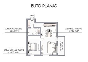 Parduodamas butas Vilkų g., Žvėrynas, Vilniaus m., Vilniaus m. sav., 59.23 m2 ploto, 3 kambariai 28