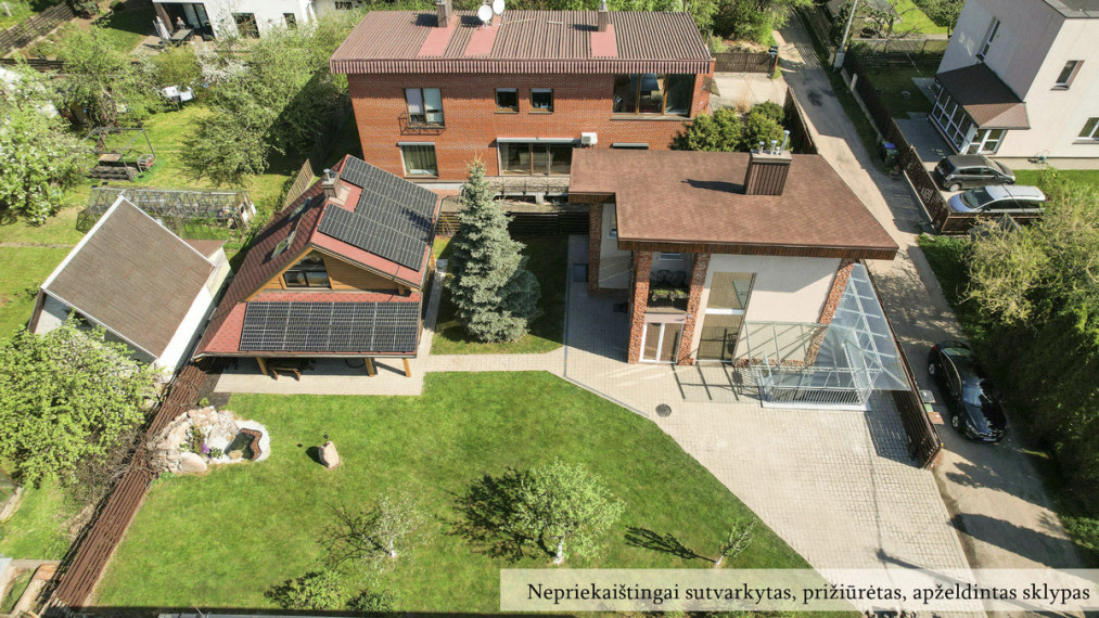 Parduodamas namas Mileišiškių Sodų 13-oji g., Antakalnis, Vilniaus m., Vilniaus m. sav., 176 m2 ploto, 2 aukštai 4