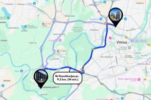 Parduodamas butas Lazdynėlių g., Lazdynėliai, Vilniaus m., Vilniaus m. sav., 30 m2 ploto, 2 kambariai 30