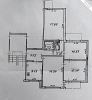 Parduodamas butas Šeškinės g., Šeškinė, Vilniaus m., Vilniaus m. sav., 80.16 m2 ploto, 4 kambariai 18