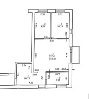 Parduodamas butas Žilvičių g., Giraitės k., Kauno r. sav., 61.44 m2 ploto, 3 kambariai 20