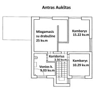 Parduodamas 143.44 kv.m namas Juodvarnių Sodų 14-oji g., Dvarčionyse, Vilniuje 12