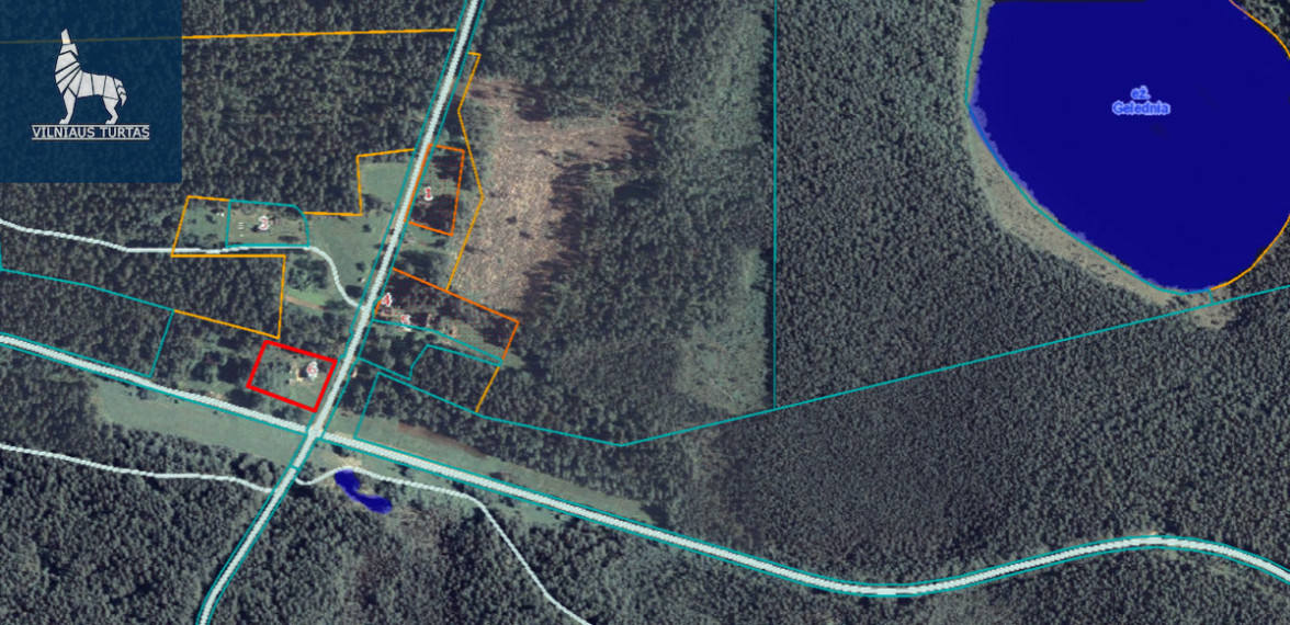 Parduodamas namas Gelednės k., Švenčionių r. sav., 70.49 m2 ploto, 1 aukštai 25