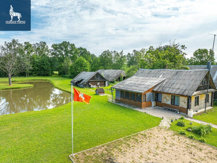 Parduodamas namas Kelpučių k., Ignalinos r. sav., 79.98 m2 ploto, 1 aukštai 3