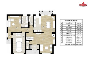 Parduodamas namas Vėgėlių g., Bukčiai, Vilniaus m., Vilniaus m. sav., 218 m2 ploto, 2 aukštai 17