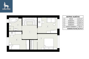 Parduodamas namas Ryliškių g., Tarandė, Vilniaus m., Vilniaus m. sav., 94.56 m2 ploto, 2 aukštai 17