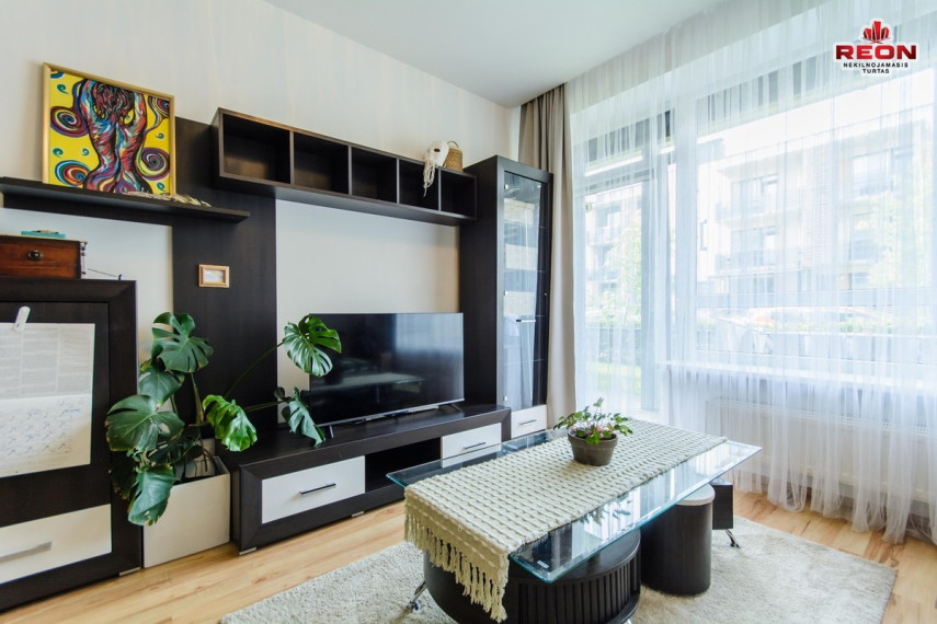 Nuomojamas butas Santariškių g., Santariškės, Vilniaus m., Vilniaus m. sav., 44 m2 ploto, 2 kambariai 1