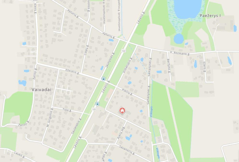 Parduodamas namas Vilkatupio g., Vaivadų k., Panevėžio r. sav., 233.24 m² ploto 6 kambariai 32