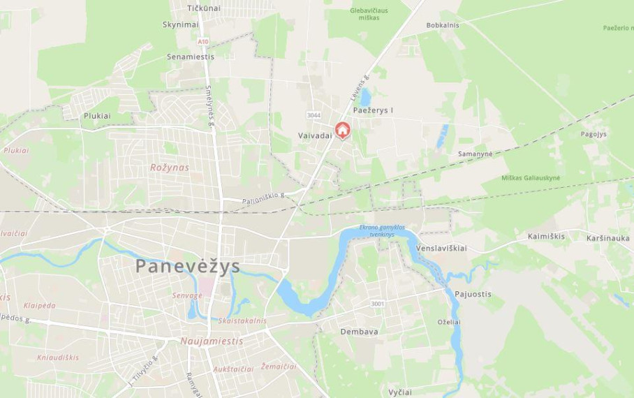 Parduodamas namas Vilkatupio g., Vaivadų k., Panevėžio r. sav., 233.24 m² ploto 6 kambariai 33