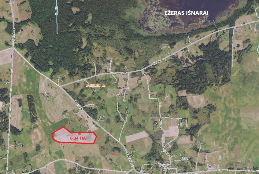 Parduodamas namas Žilvičių g., Dailidžių k., Molėtų r. sav., 36 m² ploto 2 kambariai 6