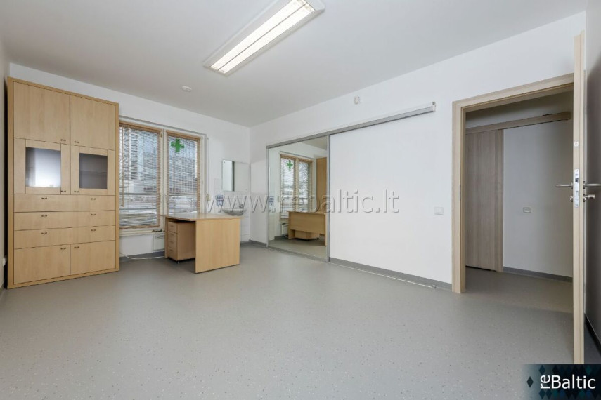 Parduodamos administracinės, paslaugų, prekybos patalpos S. Konarskio g., Naujamiestis, Vilniaus m., Vilniaus m. sav., 80.16 m2 ploto 1