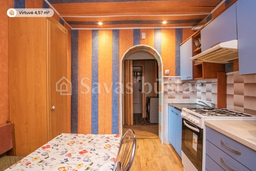 Parduodamas butas Užmiesčio g., Kuršėnų m., Šiaulių r. sav., 36.07 m2 ploto, 2 kambariai 3