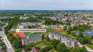 Parduodamas butas Užmiesčio g., Kuršėnų m., Šiaulių r. sav., 36.07 m2 ploto, 2 kambariai 16