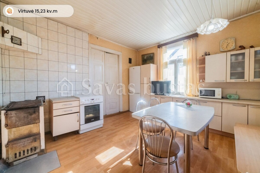 Parduodamas namas P. Matulionio g., Mažeikių m., Mažeikių r. sav., 118.35 m2 ploto, 1 aukštai 4