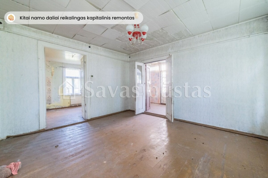 Parduodamas namas P. Matulionio g., Mažeikių m., Mažeikių r. sav., 118.35 m2 ploto, 1 aukštai 10