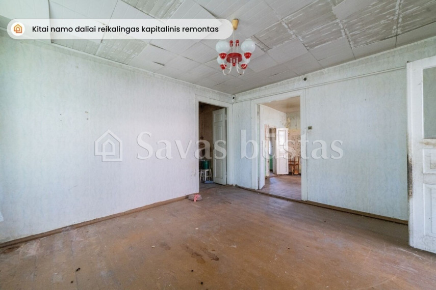 Parduodamas namas P. Matulionio g., Mažeikių m., Mažeikių r. sav., 118.35 m2 ploto, 1 aukštai 11