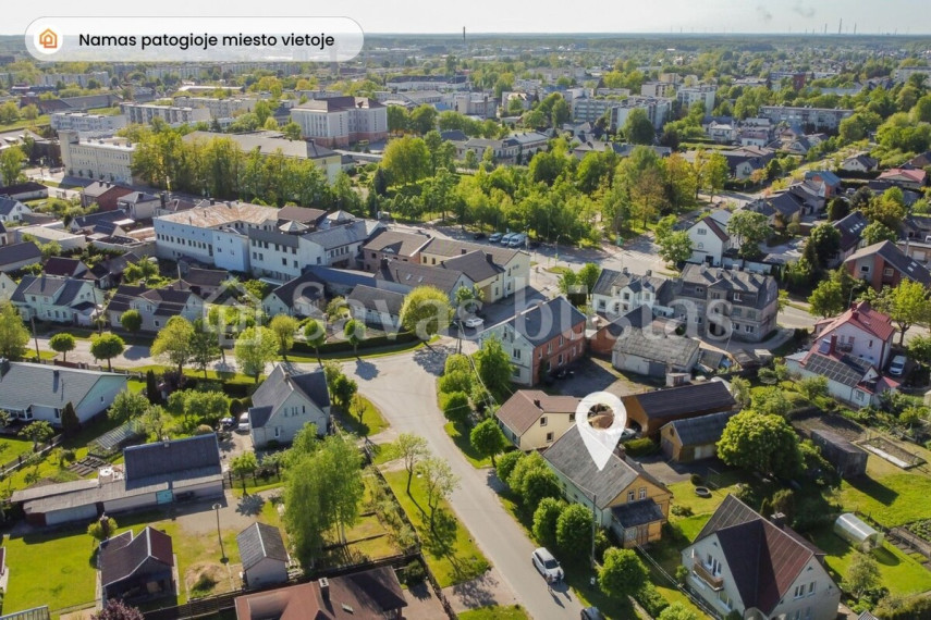 Parduodamas namas P. Matulionio g., Mažeikių m., Mažeikių r. sav., 118.35 m2 ploto, 1 aukštai 12