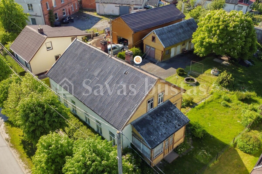 Parduodamas namas P. Matulionio g., Mažeikių m., Mažeikių r. sav., 118.35 m2 ploto, 1 aukštai 13