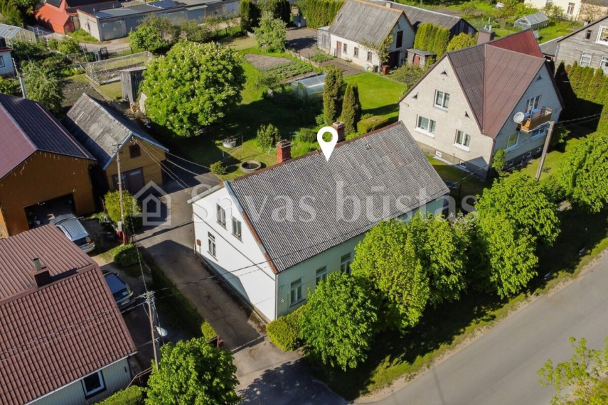 Parduodamas namas P. Matulionio g., Mažeikių m., Mažeikių r. sav., 118.35 m2 ploto, 1 aukštai 15