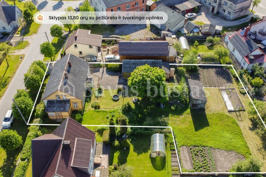 Parduodamas namas P. Matulionio g., Mažeikių m., Mažeikių r. sav., 118.35 m2 ploto, 1 aukštai 17