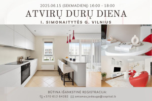 Parduodamas butas I. Simonaitytės g., Pilaitė, Vilniaus m., Vilniaus m. sav., 70.48 m2 ploto, 2 kambariai 2