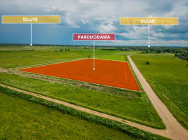 Parduodamas  sklypas Pakalnės k., Šilutės r. sav., 208 a ploto 8