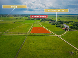 Parduodamas  sklypas Pakalnės k., Šilutės r. sav., 208 a ploto 9