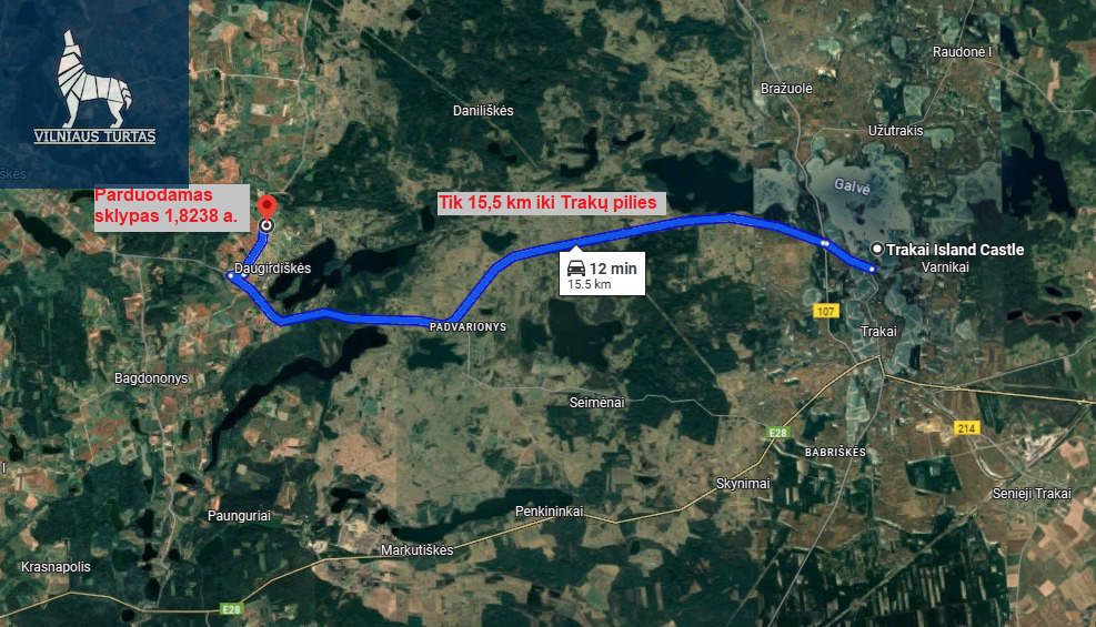 Parduodamas sklypas Daugirdiškių k., Elektrėnų sav., 182.38 a ploto 4