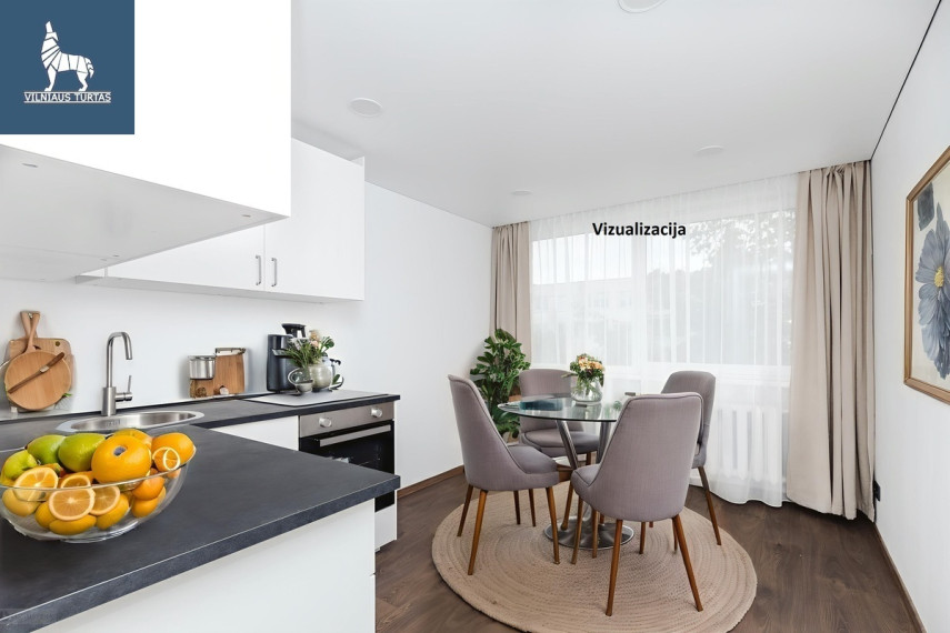 Parduodamas butas Širvintų g., Šnipiškės, Vilniaus m., Vilniaus m. sav., 34 m2 ploto, 2 kambariai 4