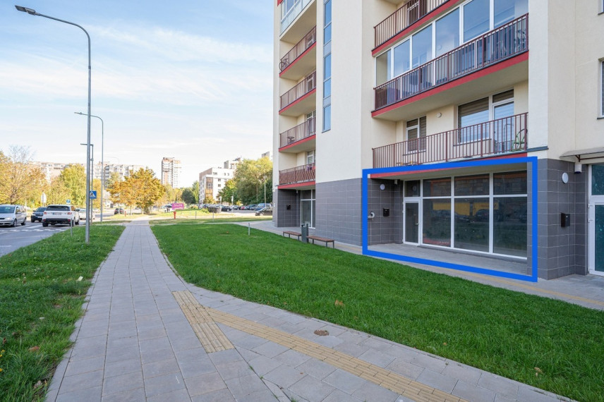 Parduodamos administracinės, paslaugų, prekybos patalpos Rygos g., Justiniškės, Vilniaus m., Vilniaus m. sav., 108 m2 ploto 2