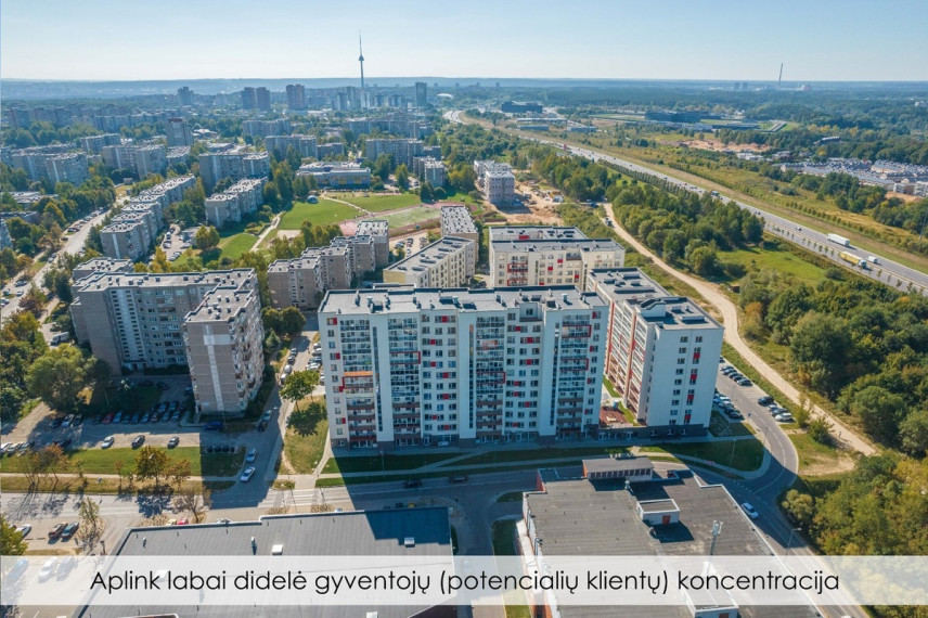 Parduodamos administracinės, paslaugų, prekybos patalpos Rygos g., Justiniškės, Vilniaus m., Vilniaus m. sav., 108 m2 ploto 6