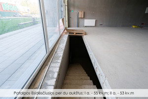 Parduodamos administracinės, paslaugų, prekybos patalpos Rygos g., Justiniškės, Vilniaus m., Vilniaus m. sav., 108 m2 ploto 17